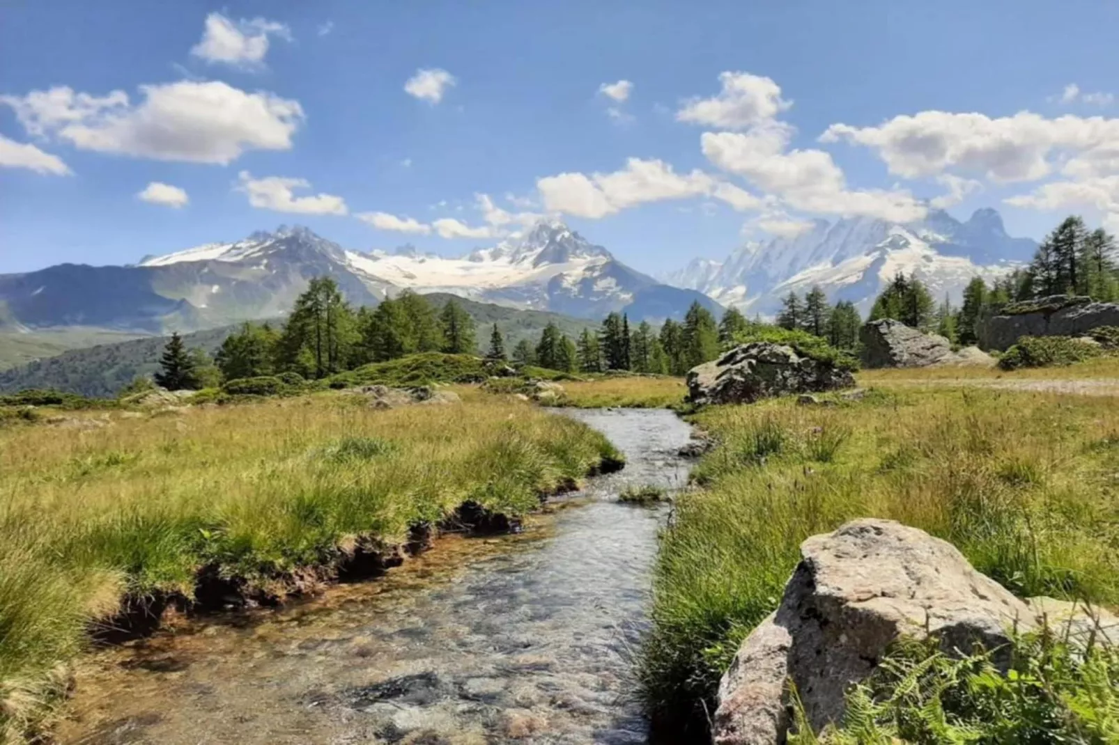 Resort les Portes du Mont Blanc 5-Gebiete Sommer 5 km