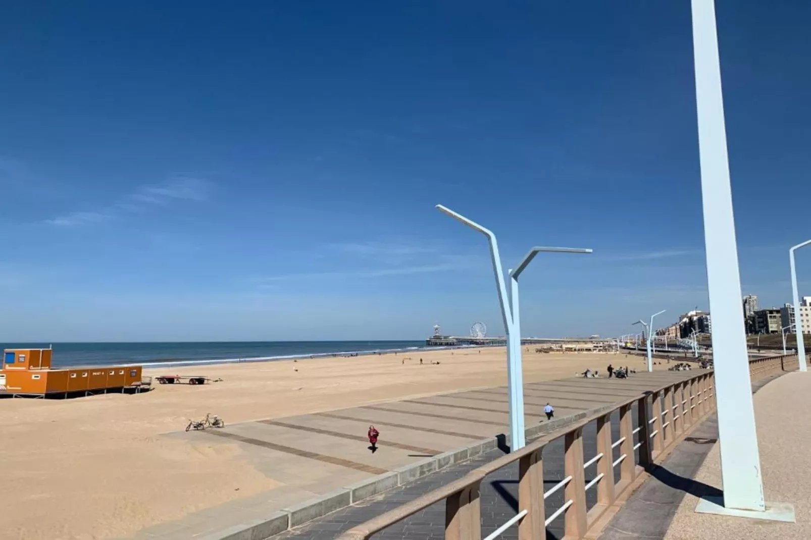 Scheveningen Harbour 60-Gebiete Sommer 5 km