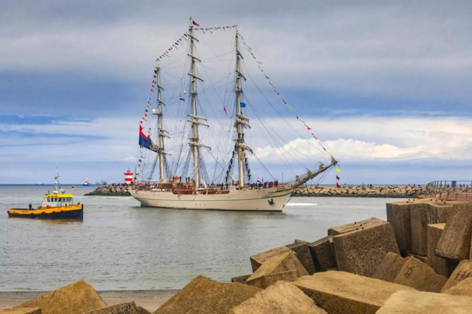 Scheveningen Harbour 58C-Gebiete Sommer 20 km