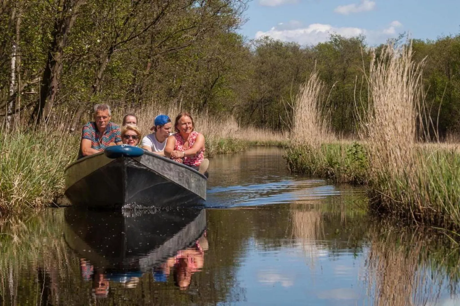 Waterstaete Ossenzijl 3-Gebiete Sommer 20 km
