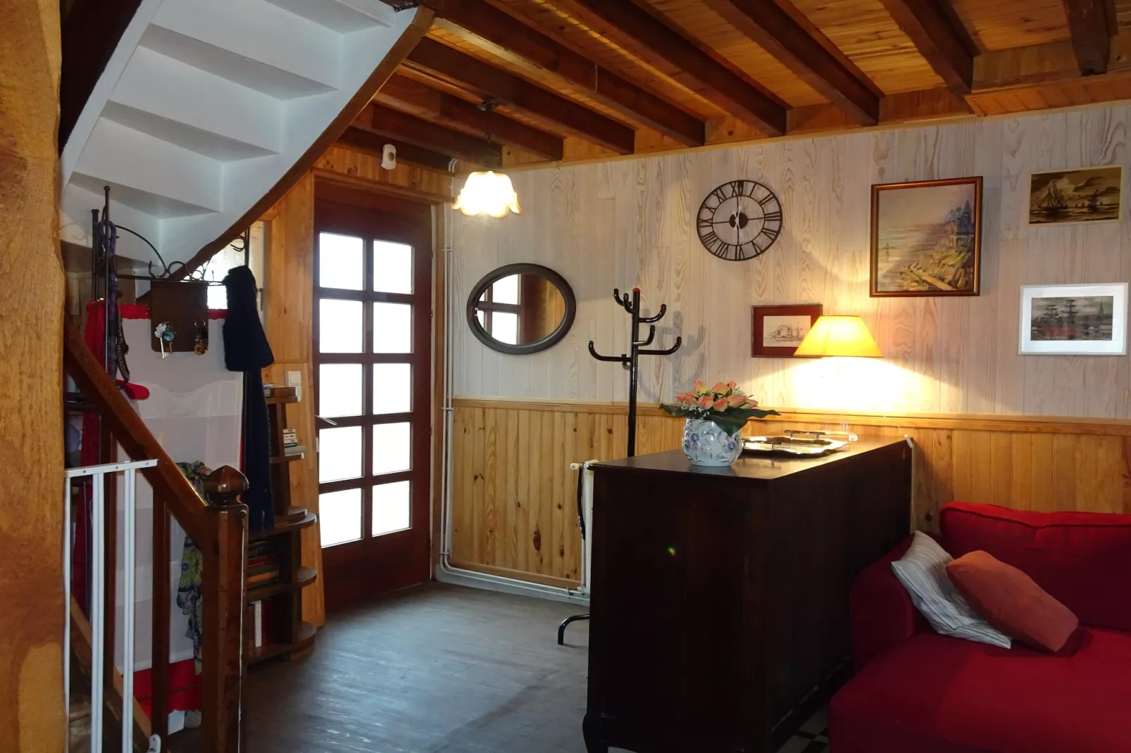 Semi-detached house Etretat-Hall & reception