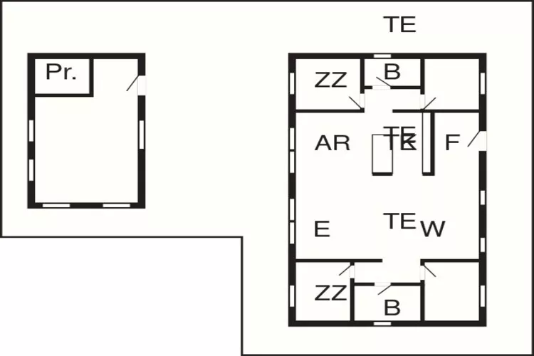 Maison de vacances pour 12 a Løkken-By Traum-Plan