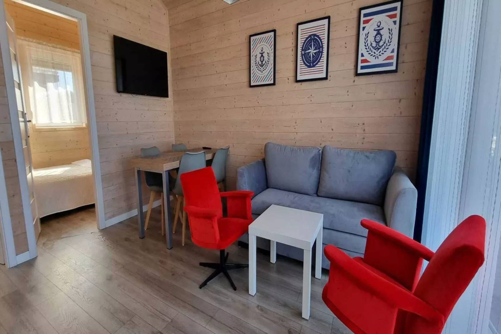 Domki wakacyjne parterowe Sarbinowo-Living room