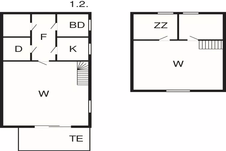 4 person holiday home in HARDBAKKE-By Traum-Floor plan