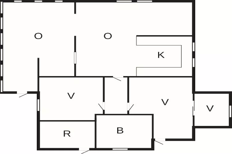 6 person holiday home in Fanø-Floor plan