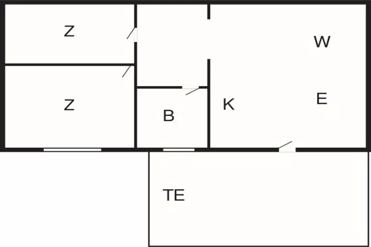 Maison de vacances pour 4 a HORN-By Traum-Plan