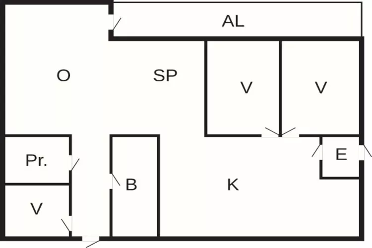 5 person holiday home in GUSTAVSFORS-By Traum-Floor plan