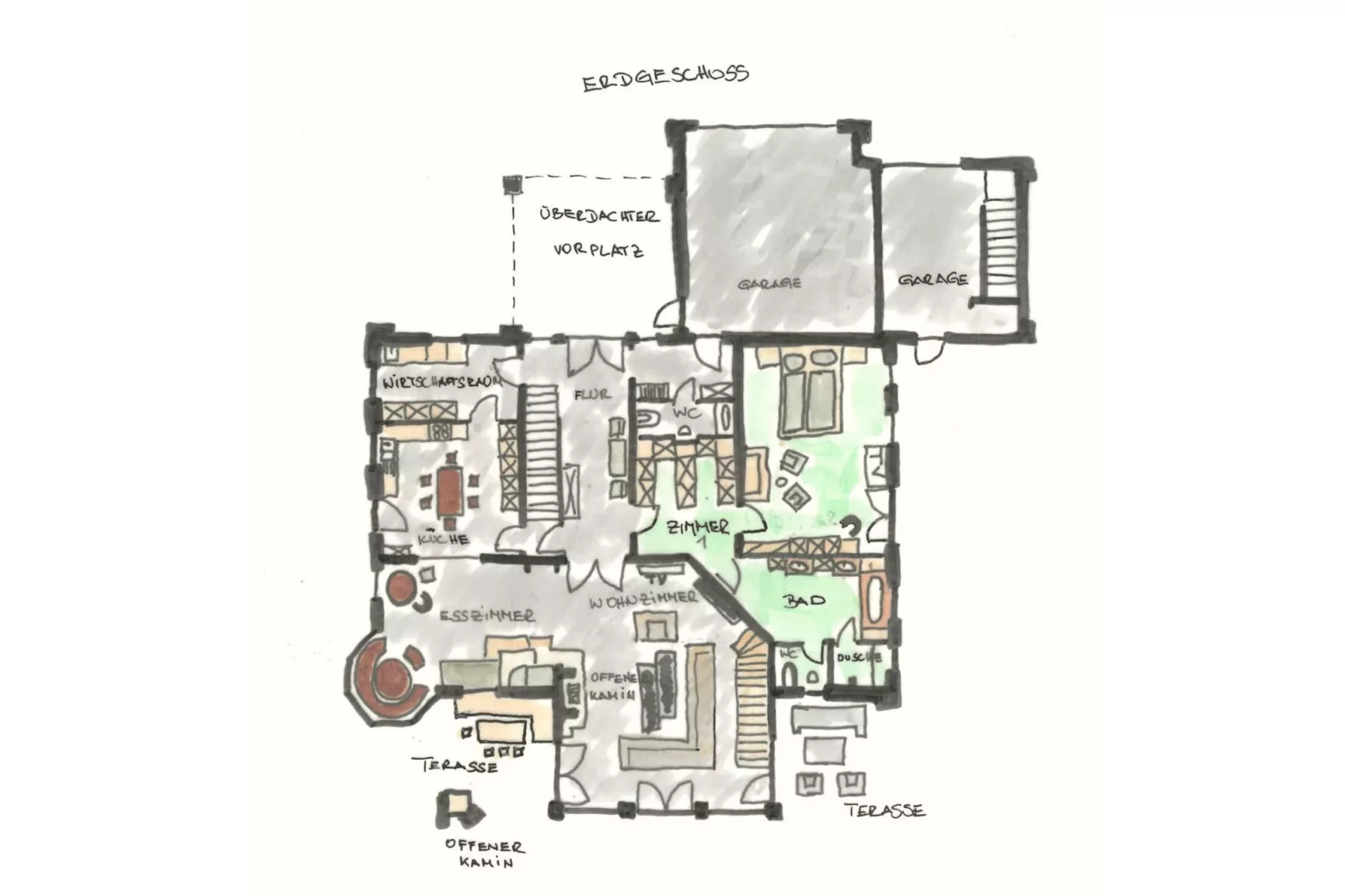 Chalet Kitzlodge in St Johann in Tirol-Floor plan
