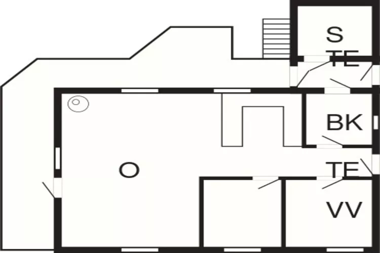Maison de vacances pour 4 a Aars-By Traum-Plan