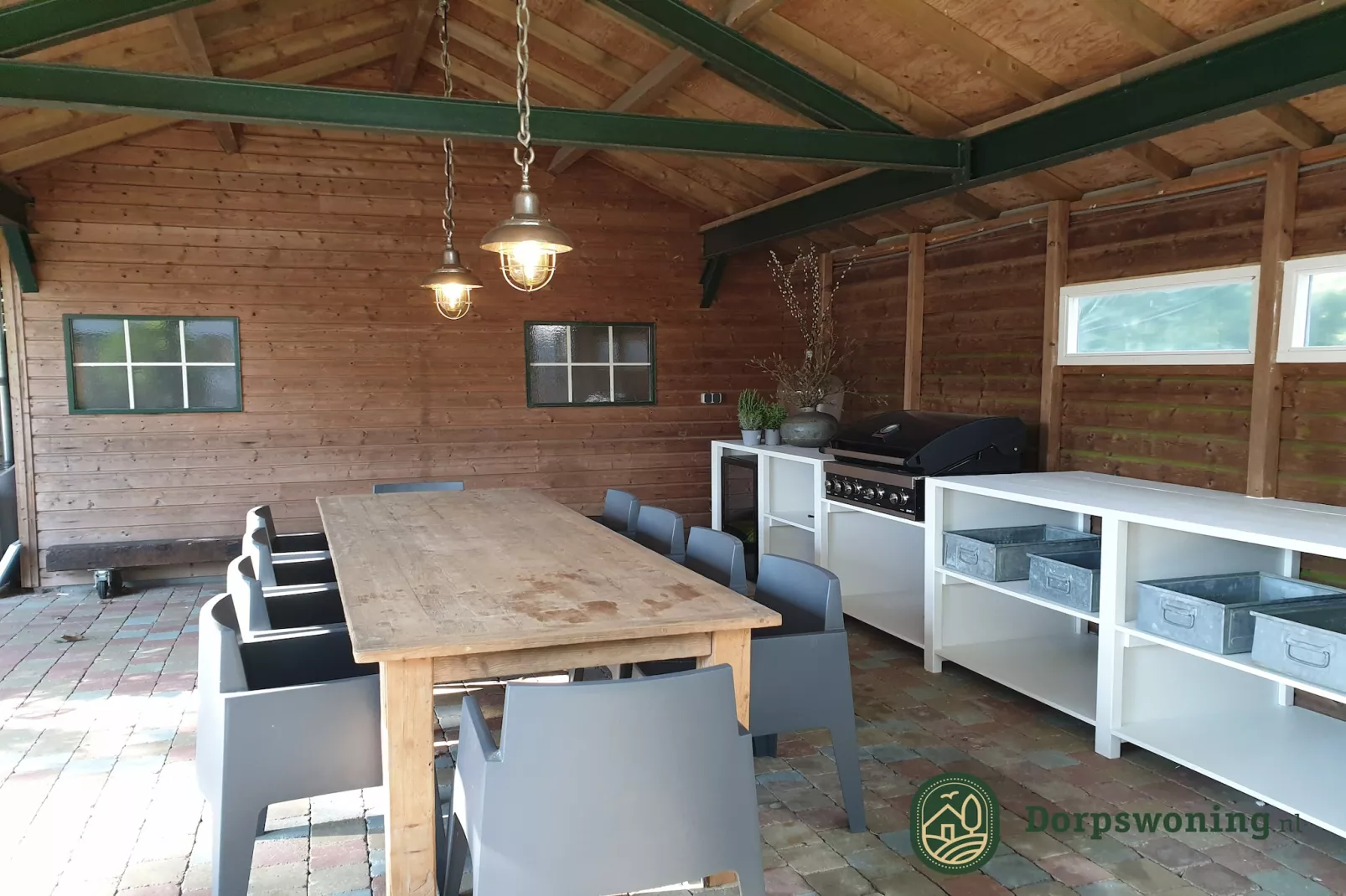 Dorpswoning Het Jagershuis-Terrace balcony