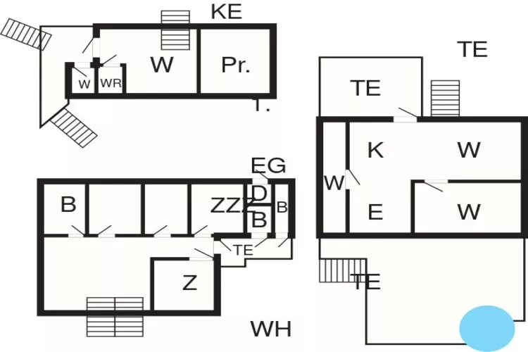 8 person holiday home in Søndeled-By Traum-Floor plan