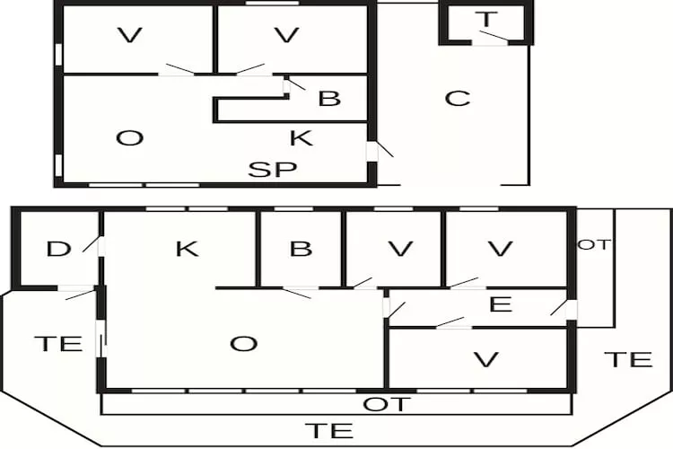 10 person holiday home in Kalvåg-By Traum-Floor plan