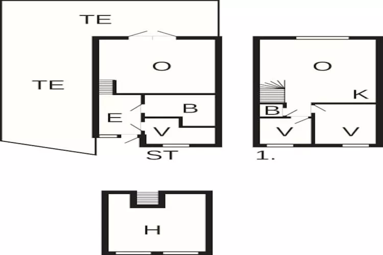 8 person holiday home in Bud-By Traum-Floor plan