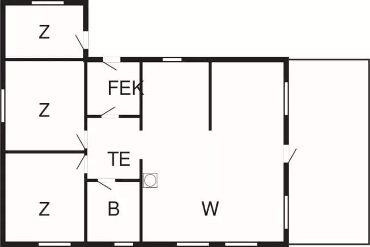 5 person holiday home in olden-Floor plan