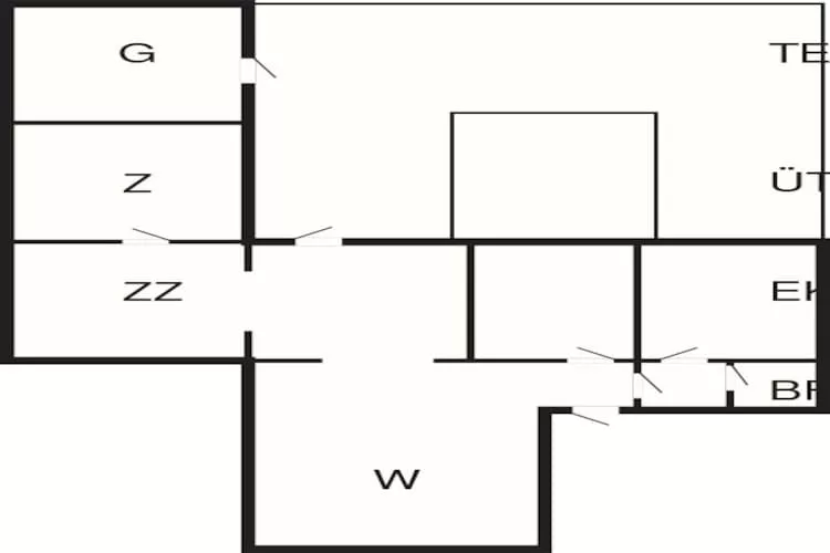 Maison de vacances pour 6 a Vesløs-By Traum-Plan