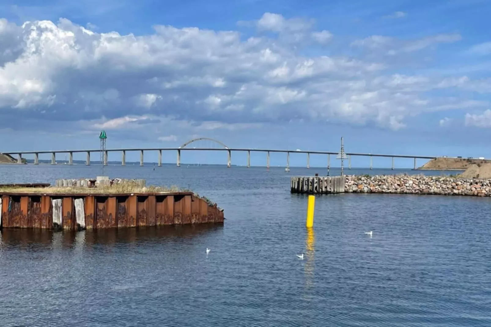 Maison de vacances pour 4 a Rudkøbing-By Traum-Vue sur l'eau