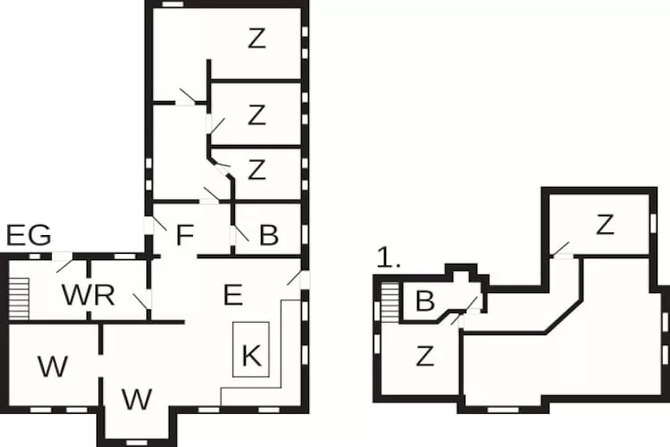 12 person holiday home in Sønder Omme-By Traum-Floor plan