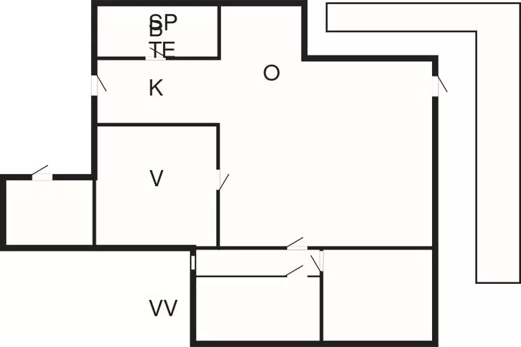 Maison de vacances pour 5 a Gilleleje-By Traum-Plan
