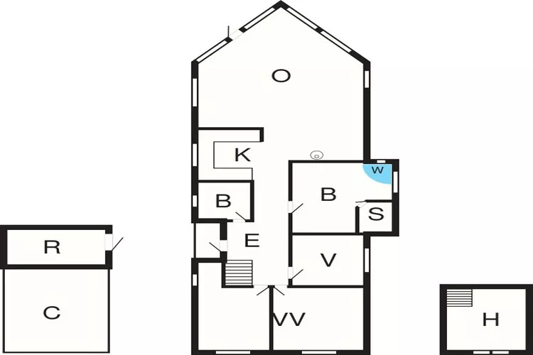 8 person holiday home in Hjørring-By Traum-Floor plan