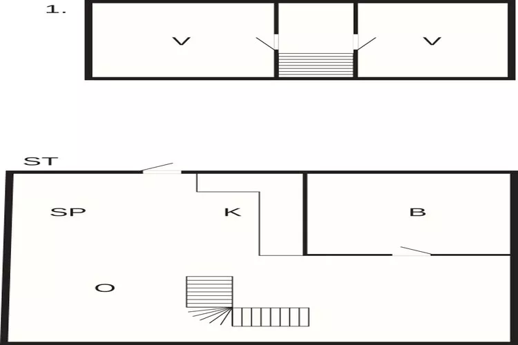 5 person holiday home in Löderup-By Traum-Floor plan
