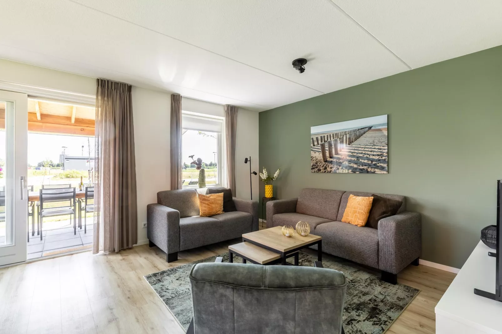 De Pluvier Huis Nr 38-Wohnzimmer
