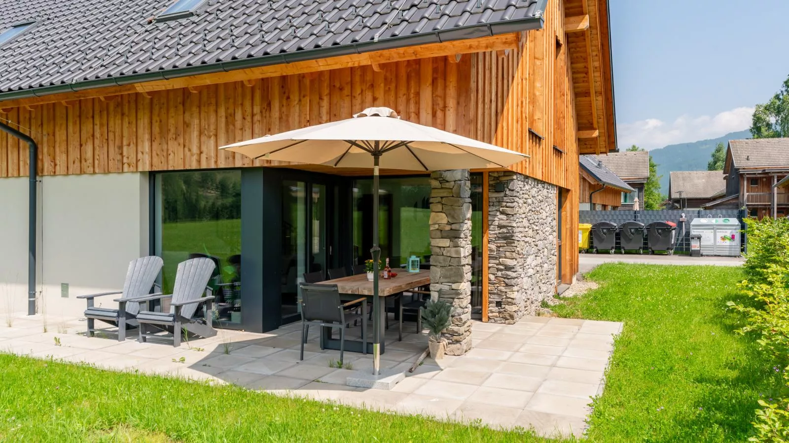 Mountain Chalet Aquarius 5A-Terrasse / balcon