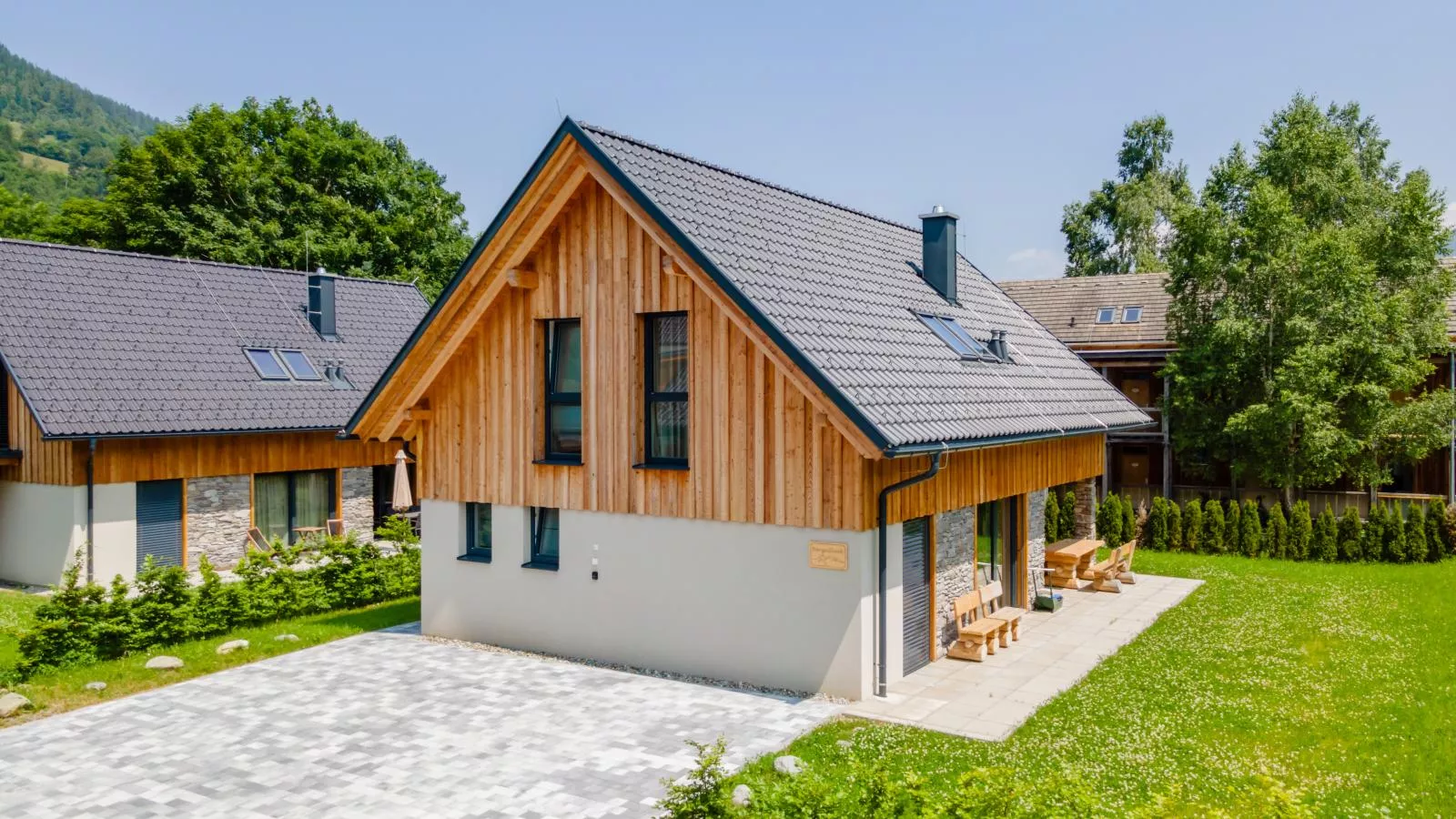 Mountain Chalet Berg-Glück-Extérieur été