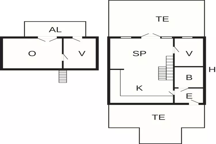 6 person holiday home in Ebeltoft-By Traum-Floor plan