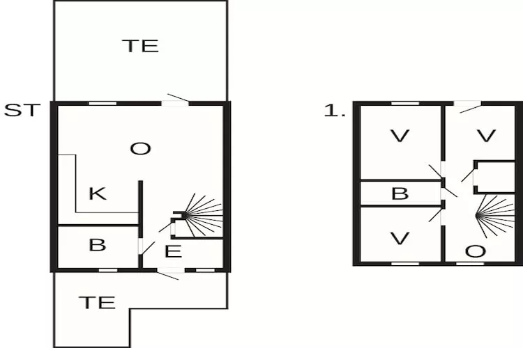 6 person holiday home in VIKBOLANDET-By Traum-Floor plan