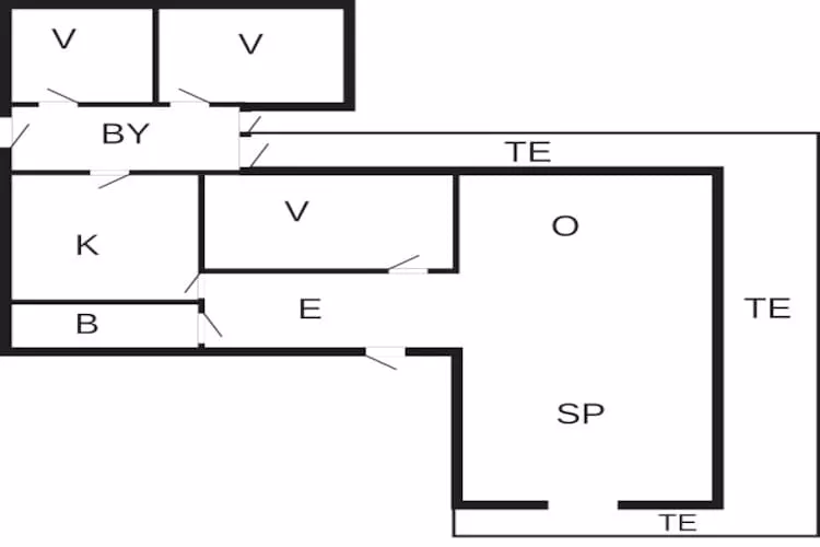 4 person holiday home in Malling-By Traum-Floor plan