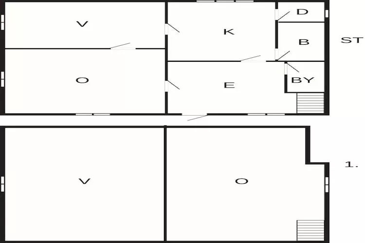 7 person holiday home in FORSHEDA-By Traum-Floor plan