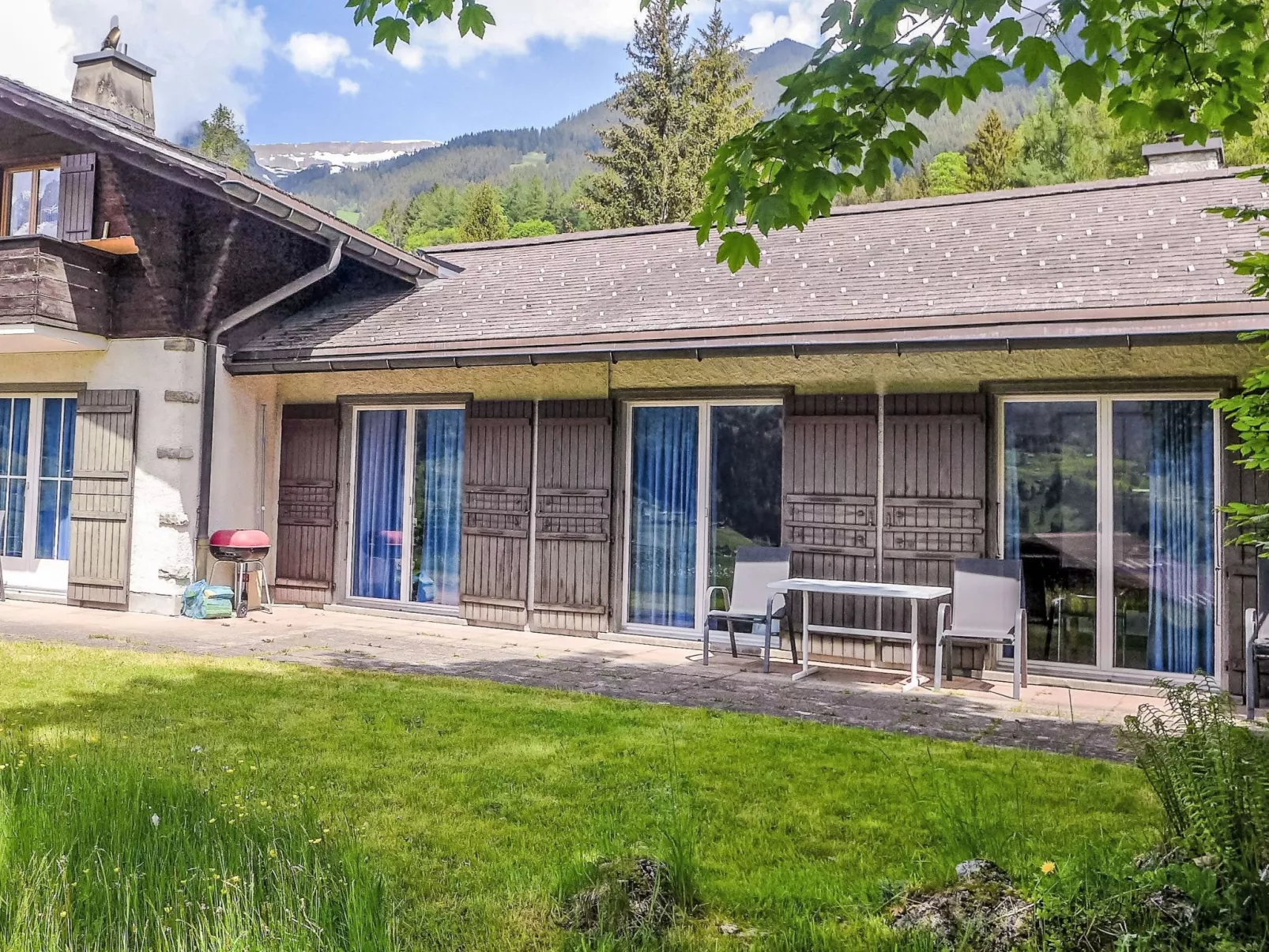 Chalet Jolimont-Draußen