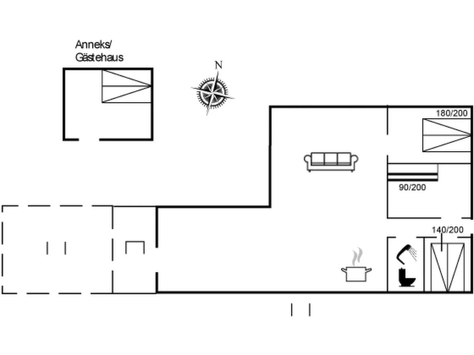 "Armund" - 300m from the sea-Drinnen