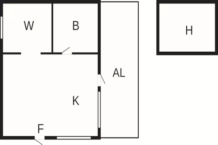 2 person holiday home in Öckerö-By Traum-Floor plan
