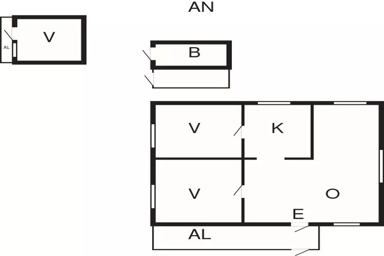 4 Personen Ferienhaus in AXVALL-By Traum-Grundriss