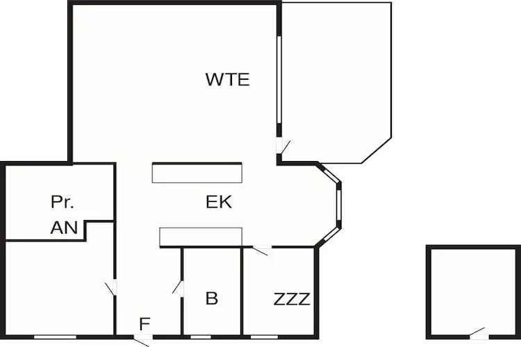 Maison de vacances pour 6 a SVANESUND-By Traum-Plan