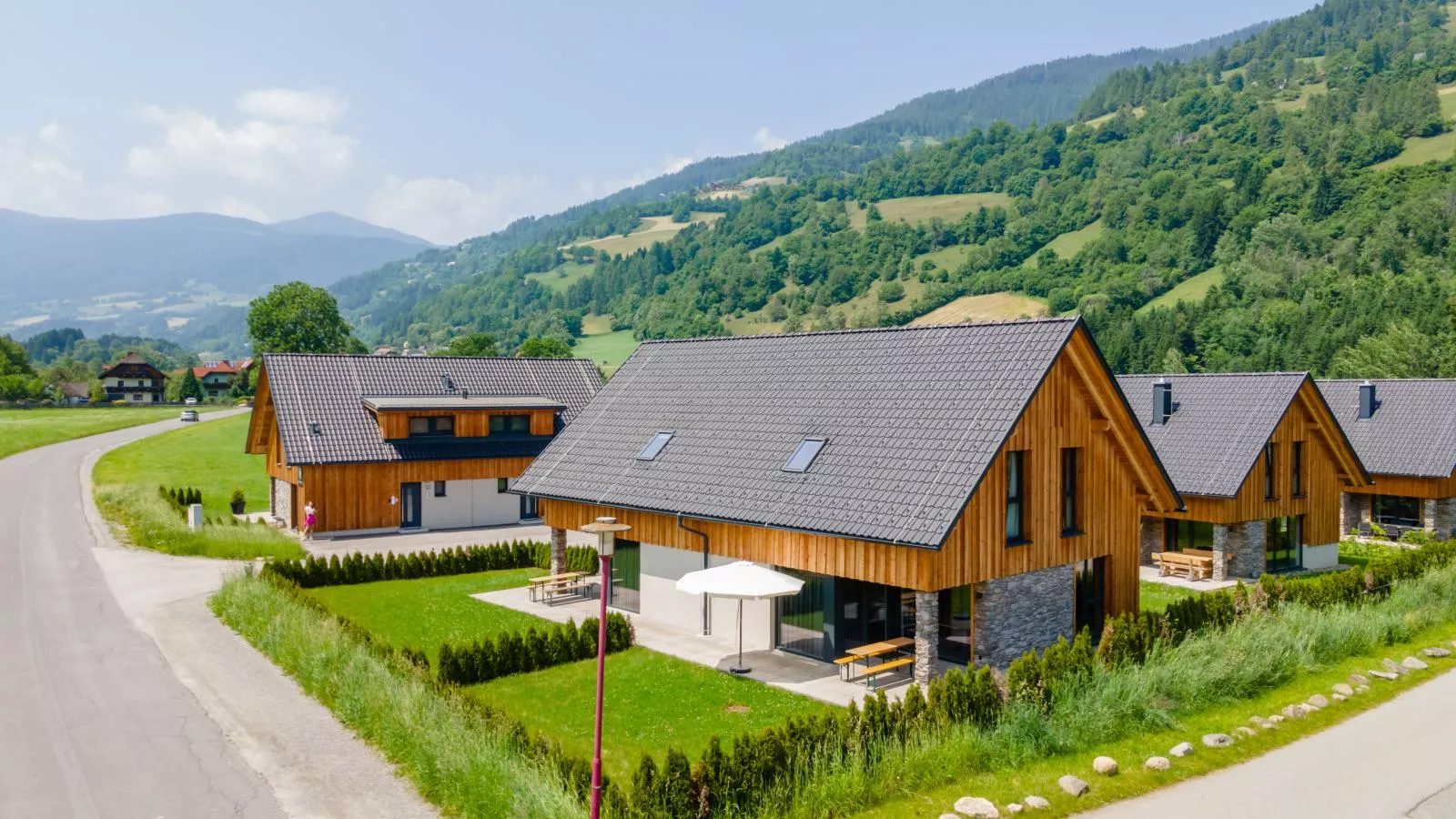Bergzicht-Exterior in summer