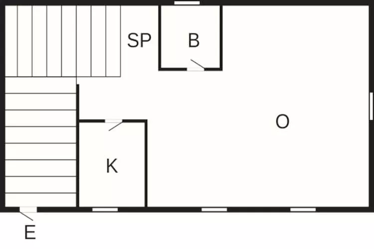 Maison de vacances pour 3 a ÖSTERSUND-By Traum-Plan