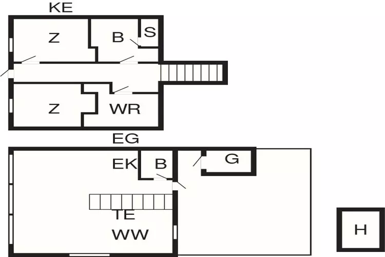 6 Personen Ferienhaus in Aabenraa-By Traum-Grundriss