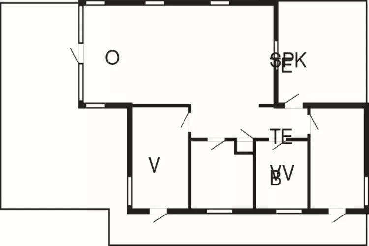 6 Personen Ferienhaus in Vestervig-By Traum-Grundriss