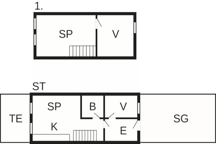 5 Personen Ferienhaus in Nibe-By Traum-Grundriss