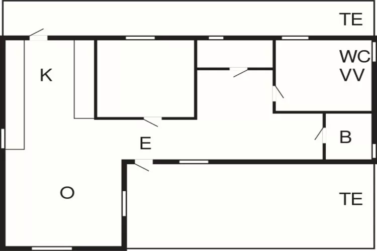 Maison de vacances pour 4 a GUSUM-By Traum-Plan