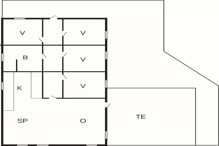 Maison de vacances pour 5 a Børkop-By Traum-Plan