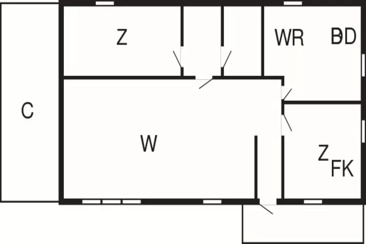 6 person holiday home in AVERØY-By Traum-Floor plan