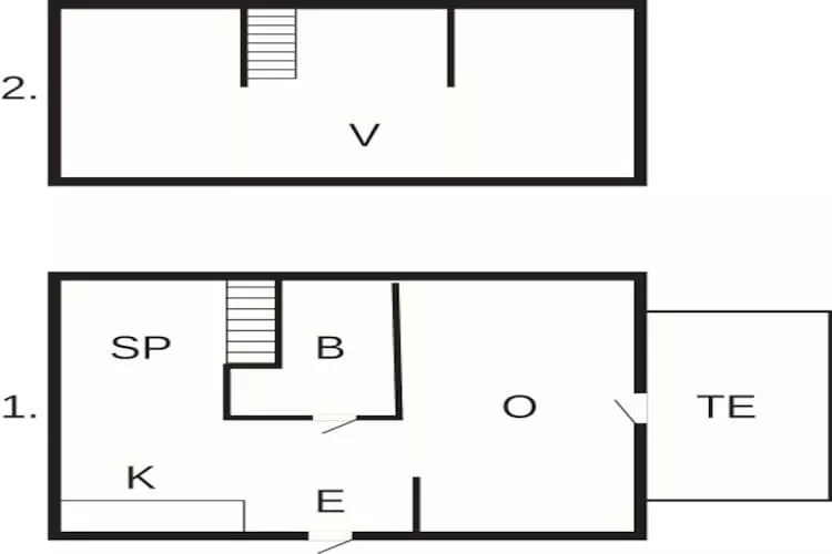 6 person holiday home in SKIVARP-By Traum-Floor plan