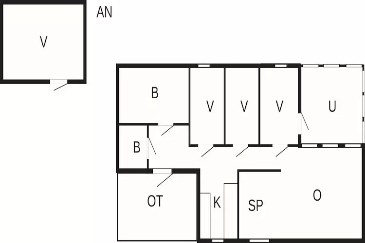 6 Personen Ferienhaus in VÄRMDÖ-By Traum-Grundriss