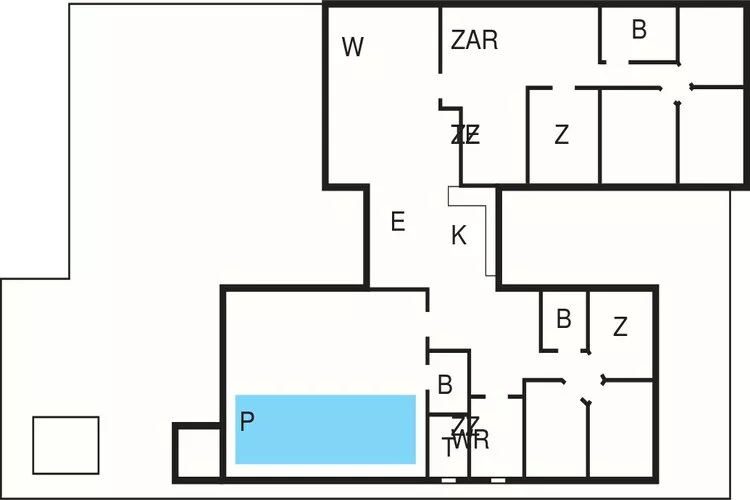 Luxury Villa with Pool - By Traum Ferienwohnungen-Floor plan