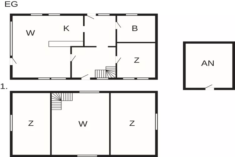 6 Personen Ferienhaus in Ørsted-By Traum-Grundriss