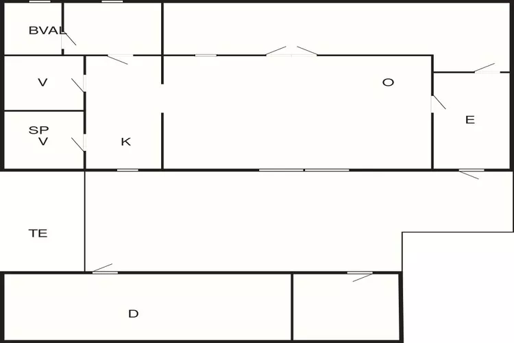 5 person holiday home in Halden-By Traum-Floor plan