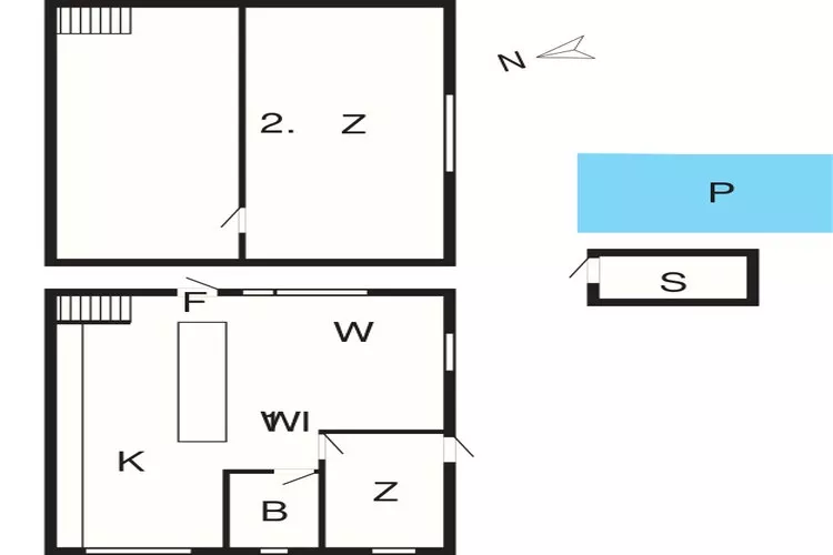 5 person holiday home in ULRIKA-By Traum-Floor plan